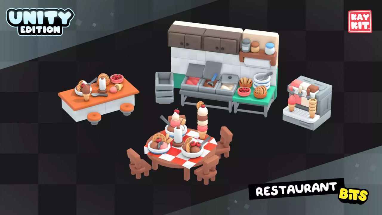 KayKit - Restaurant Bits📱 - изображение 2